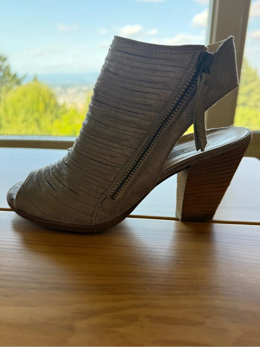 Paul Green Women's Metallic Silver High Heels